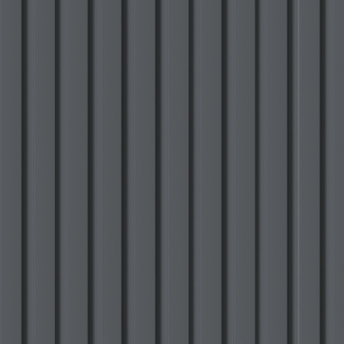 Панель Стеновая Реечная МДФ Stella Beats De Luxe Black Lead 2700x119x16 (4шт.упак.)