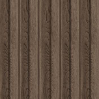 Панель Стеновая Реечная МДФ Stella Beats Light Орех Бразильский 2700x119x16 (4шт.упак.)