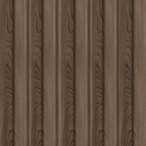 Панель Стеновая Реечная МДФ Stella Beats Light Орех Бразильский 2700x119x16 (4шт.упак.)
