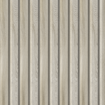 Панель Стеновая Реечная МДФ Stella Beats Standart Дуб Грей 2700x119x16 (4шт.упак.)