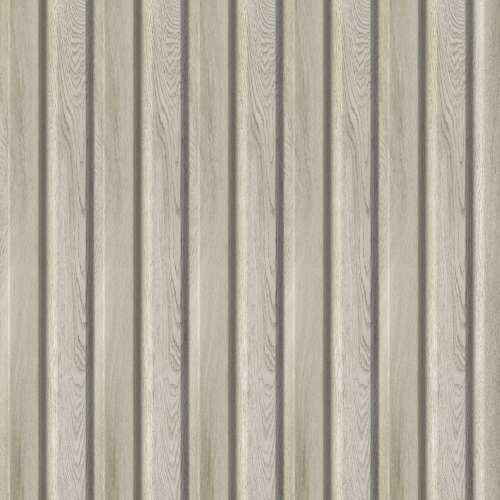 Панель Стеновая Реечная МДФ Stella Beats Standart Дуб Грей 2700x119x16 (4шт.упак.)