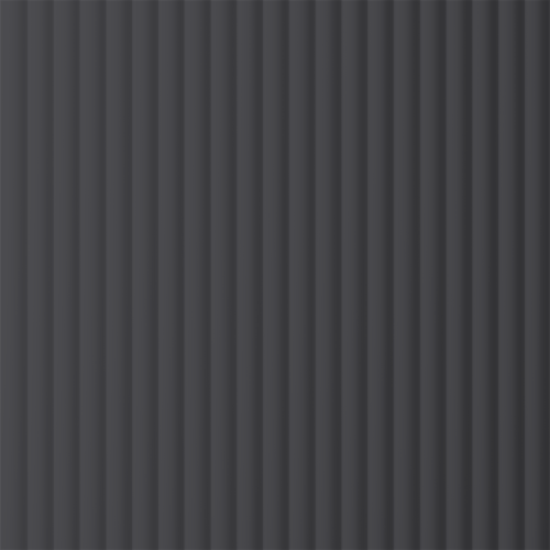 Панель Стеновая Реечная МДФ Stella Wave De Luxe Black Lead 2700x119x16 (4шт.упак.)
