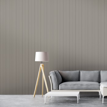 Профиль Старт-Финиш МДФ Stella Wave De Luxe Sandgrau 2700x55x16 (упак.4шт.)