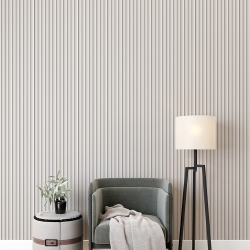 Профиль Старт-Финиш МДФ Stella Wave Standart Белый 2700x55x16 (упак.4шт.)
