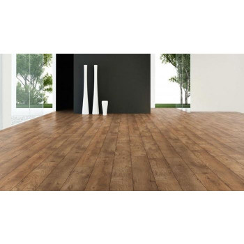 Ламинат ULTRADECOR Eurohome Majestic 33кл 8мм 4-v 7876 Дуб Деревенский	