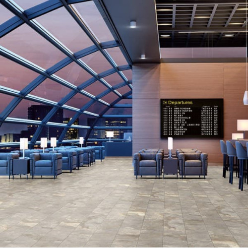 Ламинат Egger Flooring Kingsize Aqua+ F255 Сланец Алмаз бежевый