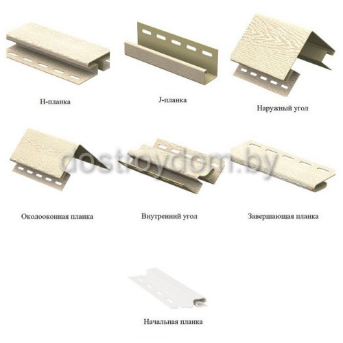 Сайдинг Timberblock Ясень Золотистый