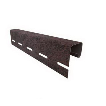 Сайдинг Ю-пласт Стоун-Хаус Кирпич коричневый