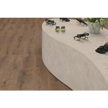 Ламинат EGGER Pro Classic 32кл 8мм 4-v EPL075 Дуб Даннингтон темный