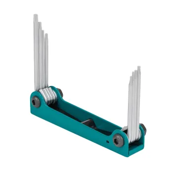 Набор ключей TORX складной 8пр.(Т5-Т10, Т15, Т20)