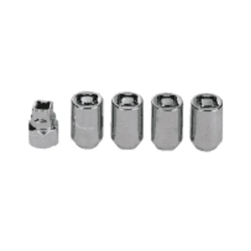Набор секретных гаек на колесные диски 1/2''RH 5пр.