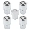 Набор секретных гаек на колесные диски 1/2''RH 5пр.