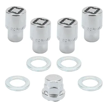 Набор секретных гаек на колесные диски 1/2''RH 5пр.