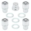 Набор секретных гаек на колесные диски M12x1.25RH 5пр.
