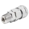 Быстроразъем с наружной резьбой 3/8''(железо, тип USA)