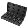 Набор головок-бит TORX ударных 8пр. 1/2''(T30, Т40, Т45, Т50, Т55, Т60, Т70, 80), в кейсе