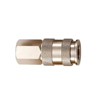 Быстроразъем пневматический с клапаном и внутренней резьбой 1/4''