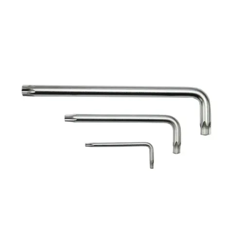 Ключ Г-образный TORX длинный T50H с отверстием