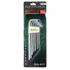 Набор ключей TORX Г-образных экстра длинных 7пр.(Т10,Т15,Т20,Т25,Т27,Т30,Т40) в пластиковом держателе