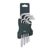 Набор ключей Г-образных TORX 9пр.(Т10, Т15, Т20, Т25, Т27, Т30, Т40, Т45, Т50)в пластиковом держателе
