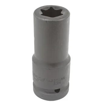 Головка ударная глубокая Е24, 3/4''