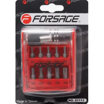 Набор бит-торкс с битодержателем 11пр. (T 7,8,9,10,15,20,25,27,30,40-25мм)
