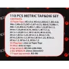Набор метчик.и плашек110пр(2х0.4,3х0.5,4х0.7,5х0.8,6х0.75-1,8х0.75-1,25,9х0.75-1.25,10х0.75-1.5,11х0.75/1/1.25/1.5, 12х0.75-1.75,14х1-2,16х1-2,18х1.5)