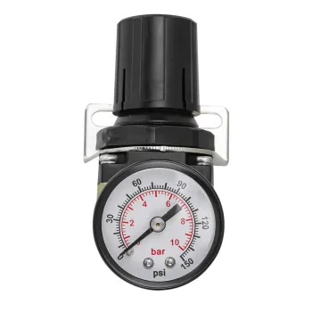 Регулятор давления воздуха 1/4''(0-10bar,раб. температура 5°-60°)