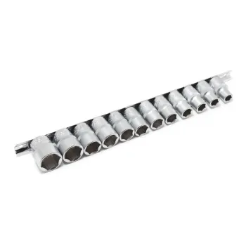 Набор головок 12пр. 1/2''6гр.(10-19,22,24мм), на планке