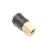 Быстроразъем пневматический с клапаном, внутренняя резьба 1/4''(ONE TOUCH)