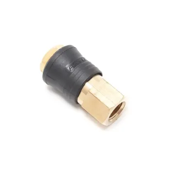Быстроразъем пневматический с клапаном, внутренняя резьба 1/4''(ONE TOUCH)
