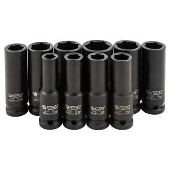 Набор головок ударных глубоких 10пр.,1/2''6гр.(10,12-15,17,19,21,22,24мм)