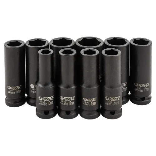 Набор головок ударных глубоких 10пр.,1/2''6гр.(10,12-15,17,19,21,22,24мм)