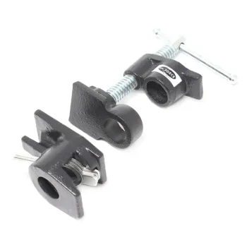 Струбцина винтовая трубная с фиксацией 1/2''