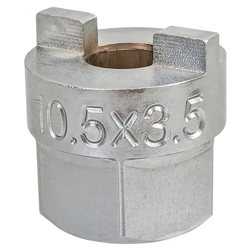 Головка-вставка для откручивания гайки опорного подшипника 10.5x3.5мм