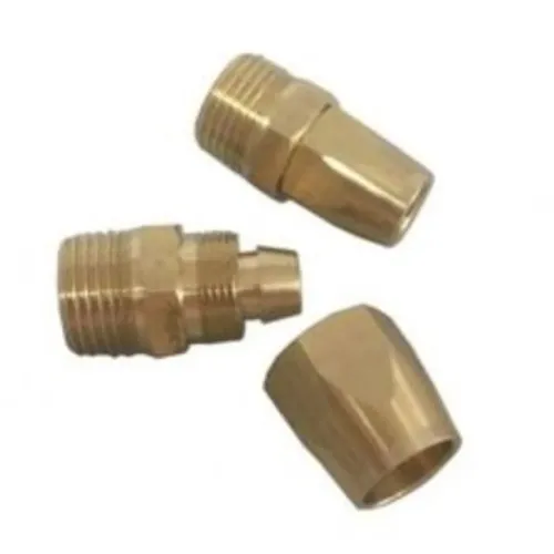 Соединитель резьбовой 1/2''с зажимом для шланга 11*16мм
