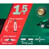 Домкрат механический ''ромб''1.5т (h min 104мм, h max 385мм, L-415мм)