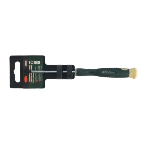 Отвертка TORX с отверстием ювелирная T15Hх75мм