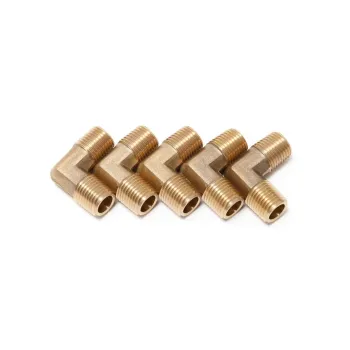 Соединитель угловой наруж.резьба 1/4''х1/4'', к-т 5шт.