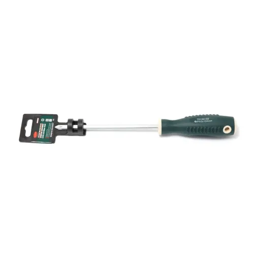 Отвертка крестовая магнитная ''Profi''S2 PH2.0x150мм, на пластиковом держателе