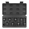 Набор головок-бит SPLINE ударных 8пр.,1/2''(M5, M6, M8, M10, M12, M14, M16, M18), в кейсе