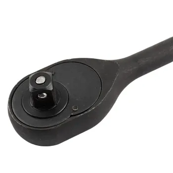 Трещотка реверсивная ударная с резиновой ручкой 1/2''(24 зуб.)