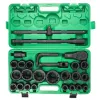 Набор инструментов ударных 26пр, 3/4''1''(12гр.)(17,19,22,24,27,30,32,33,34,35,36,36-6гр,38,41,46,50мм,1'':55,60,65мм)