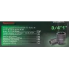Набор инструментов ударных 26пр, 3/4''1''(12гр.)(17,19,22,24,27,30,32,33,34,35,36,36-6гр,38,41,46,50мм,1'':55,60,65мм)