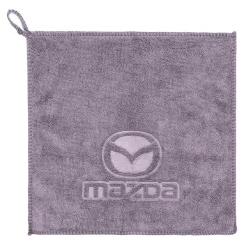 Салфетка чистящая микрофибра с логотипом 30*30 см (3шт/уп)
