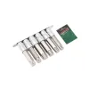 Набор головок-бит разнопрофильных Spline&Torx, 6 пр.(М16, М18,Т70,Т80,Т90,Т100, L-100мм) 1/2'', на планке