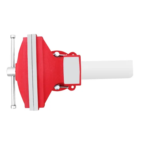 Тиски стальные поворотные с наковальней 8''-200мм
