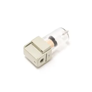 Фильтр для пневмосистемы 1/8''(пропускная способность 600 л/мин давление max 10 bar. температура воздуха 5 до 60С.5 Мк)