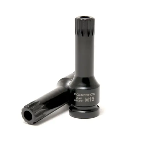 Головка-бита SPLINE ударная M16 с отверстием, 1/2''
