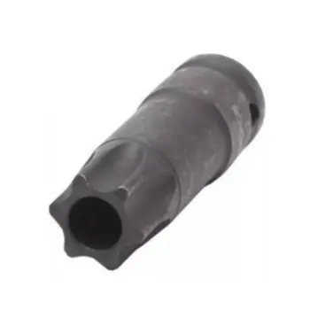Головка-бита TORX ударная TH60 с отверстием, 1/2''